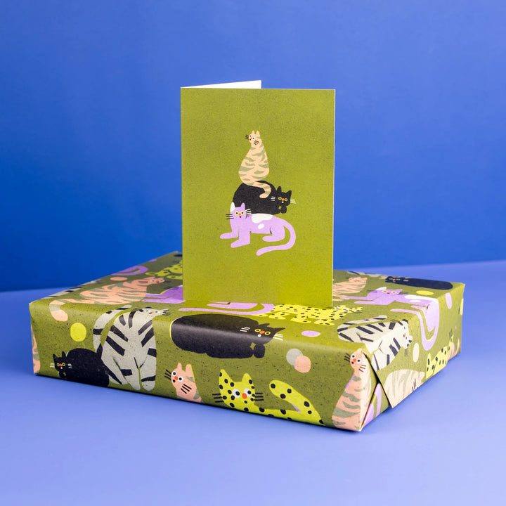 TARJETA FELICITACIÓN - Evermade, Suprised Cats