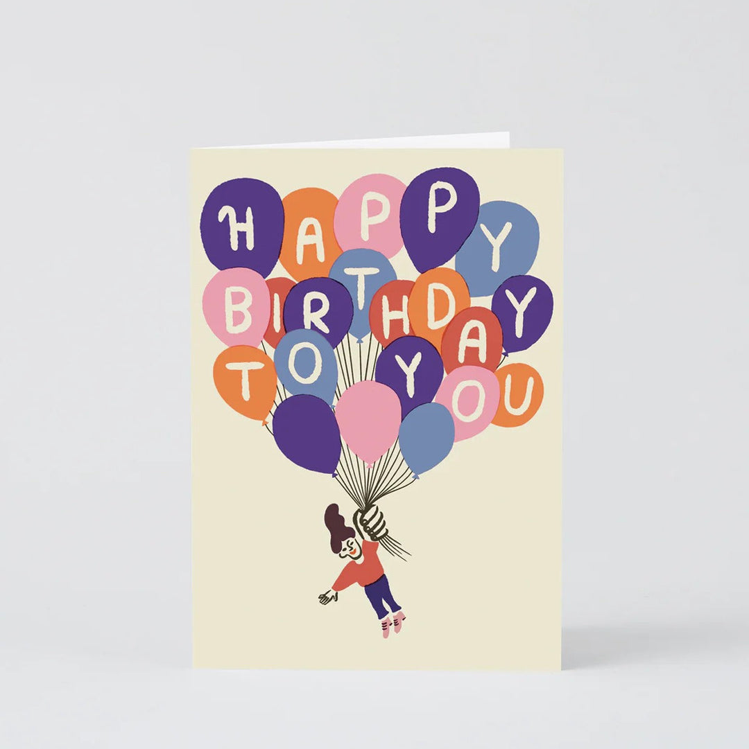 BIGLIETTO D'AUGURI - Wrap Magazine, Happy Birthday Bouquet