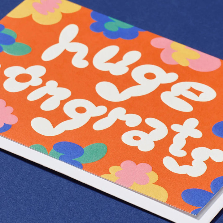 TARJETA FELICITACIÓN - Wrap Magazine, Huge Congrats