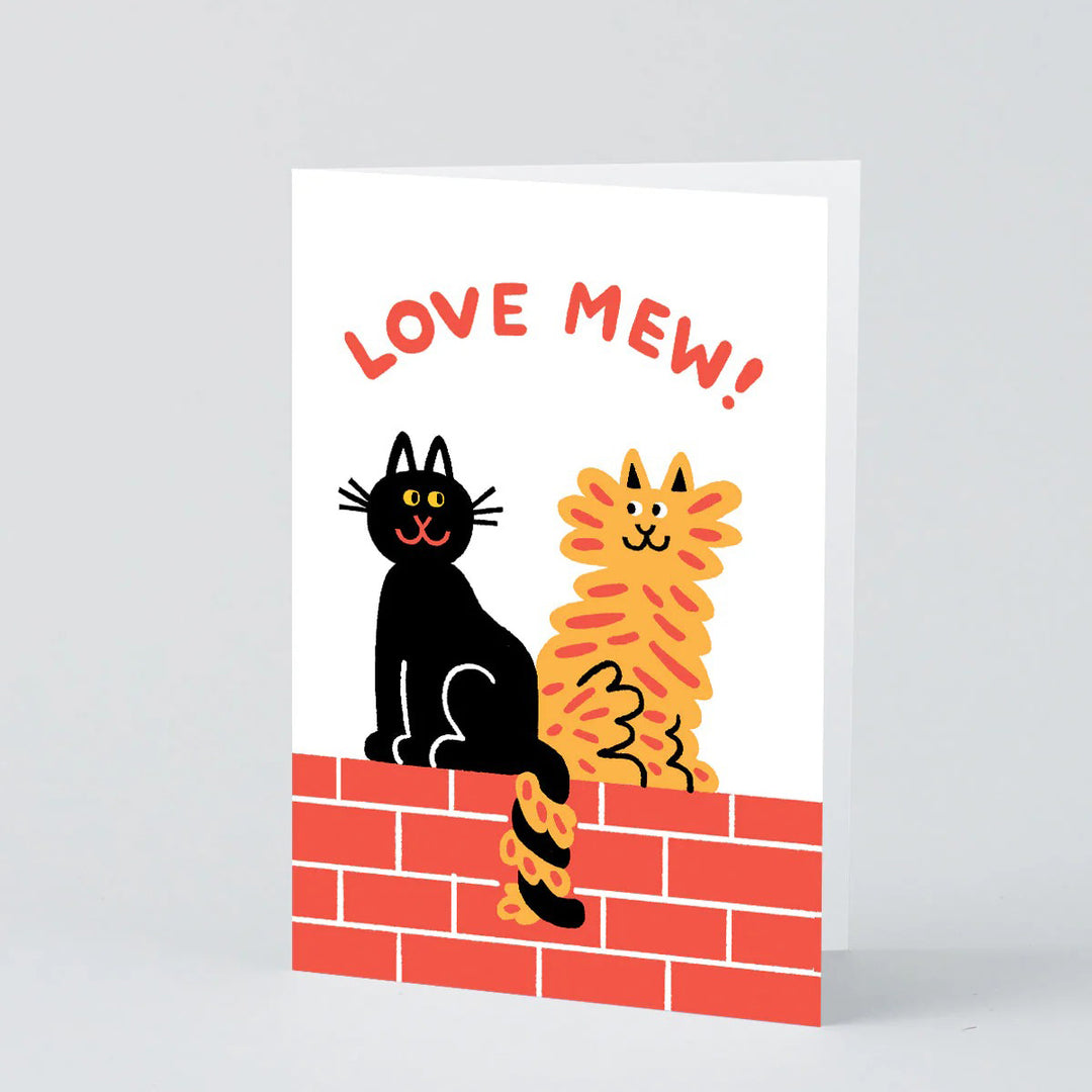 TARJETA FELICITACIÓN - Wrap Magazine, Love Mew