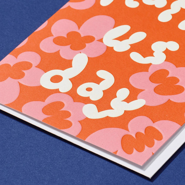 TARJETA FELICITACIÓN - Wrap Magazine, Happy Us Day Embossed