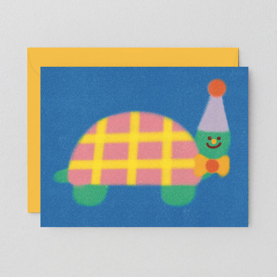 TARJETA FELICITACIÓN - Wrap Magazine, Birthday Turtle