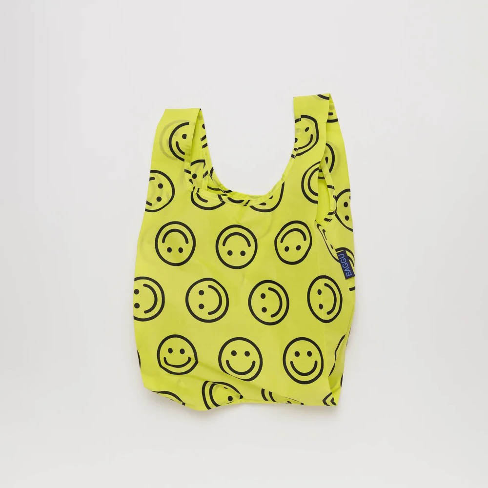 TOTE BAG - Baggu, Yellow Happy baby Baggu