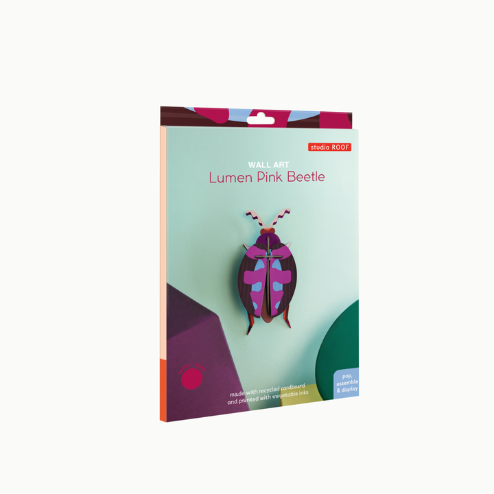 MAQUETA - Studio Roof, Lumen Pink Beetle