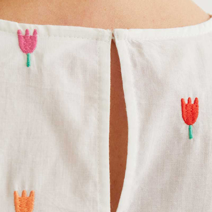 BLUSA - Compañía Fantástica, Estampado Multi Tulip