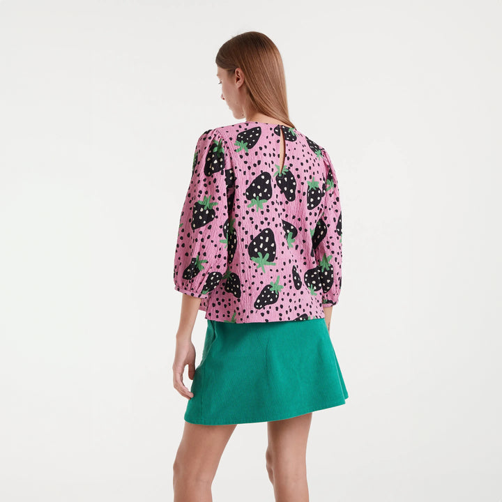 TOP - Compañía Fantástica, Estampado Morango Big