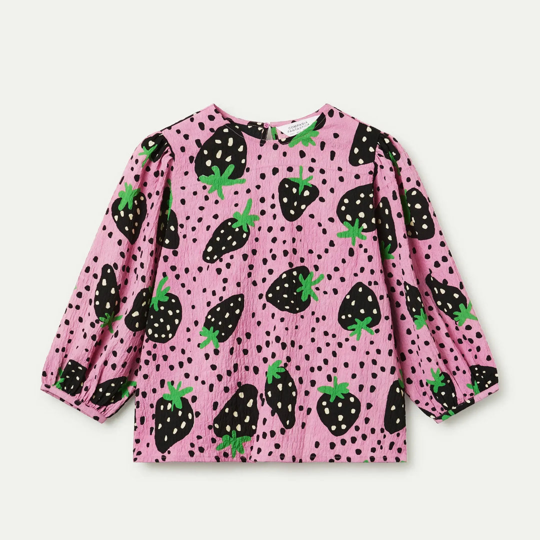 TOP - Compañía Fantástica, Estampado Morango Big