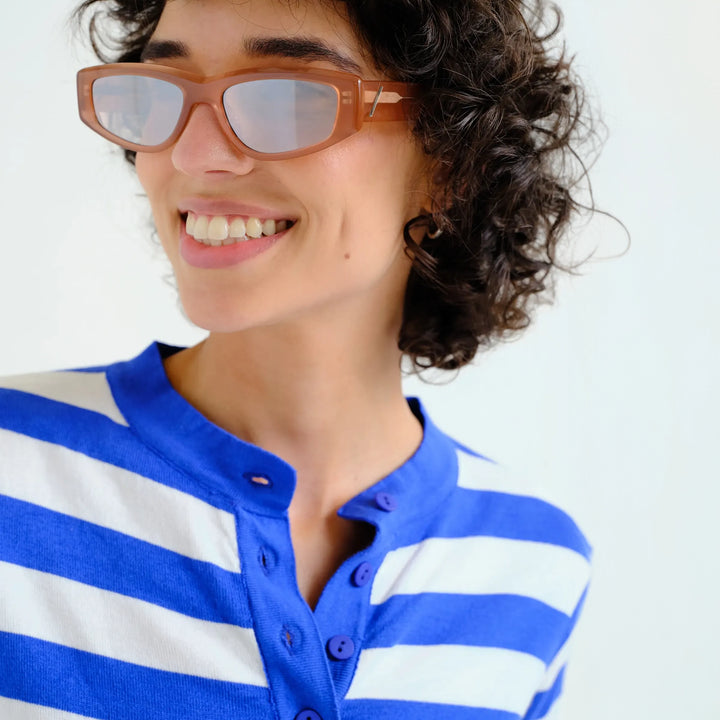 TOP - Compañía Fantástica, Rayas blanco y azul