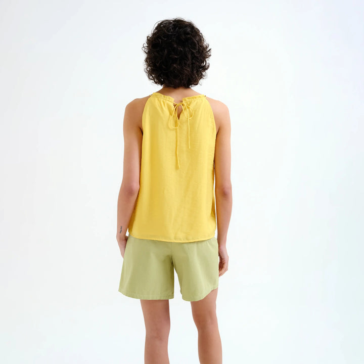 TOP - Compañía Fantástica, Halter amarillo