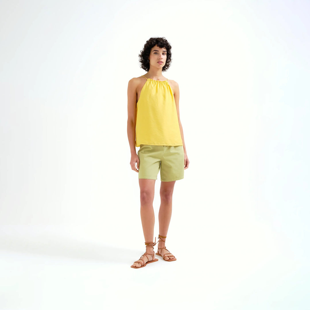 TOP - Compañía Fantástica, Halter amarillo