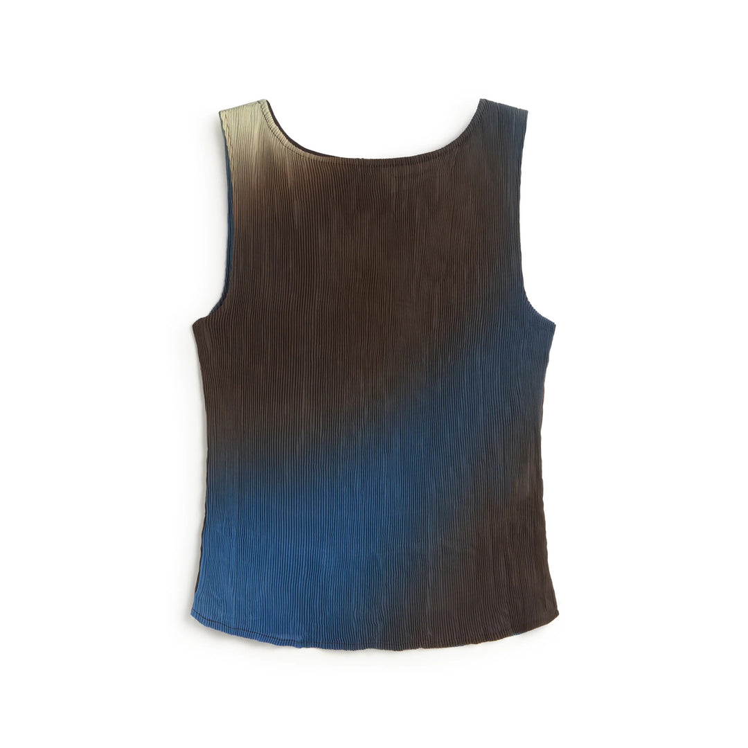 TOP - Thinking Mu, Plisado marrón glass Dora