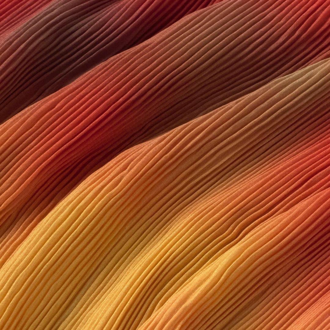 TOP - Thinking Mu, Plisado rojo flowers Dora