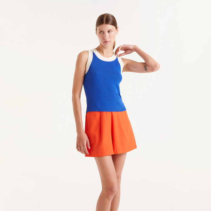 TOP - Compañía Fantástica, Tirantes bicolor azul