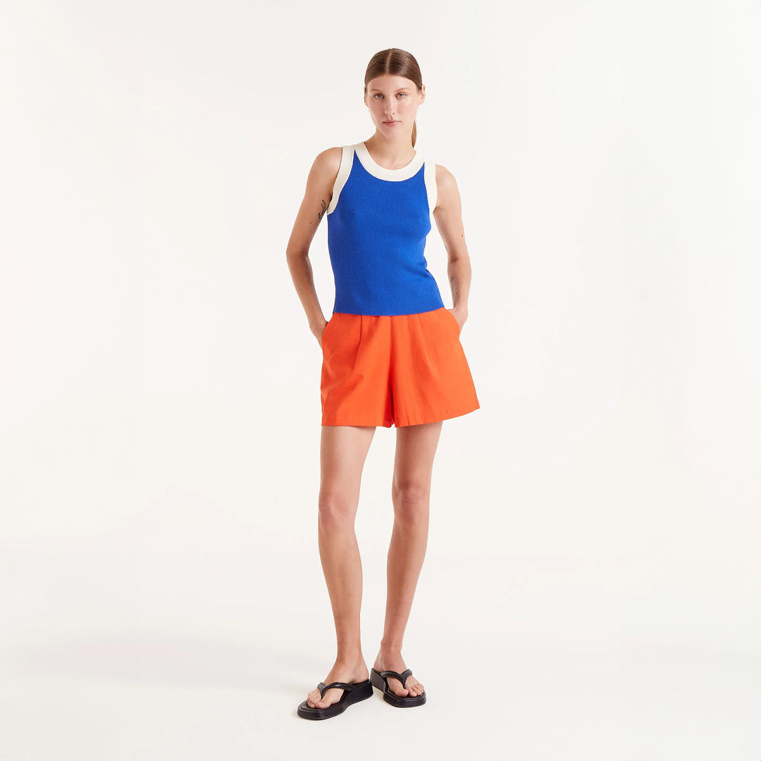TOP - Compañía Fantástica, Tirantes bicolor azul