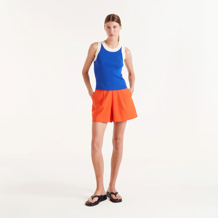 TOP - Compañía Fantástica, Tirantes bicolor azul