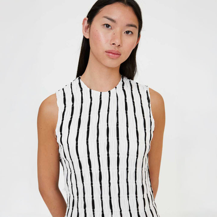 VESTIDO - Wild Pony, Corto con estampado Grimaud White