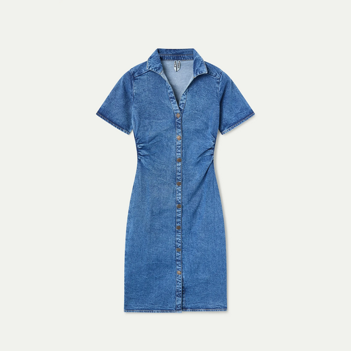 VESTIDO - Wild Pony, Midi vaquero azul