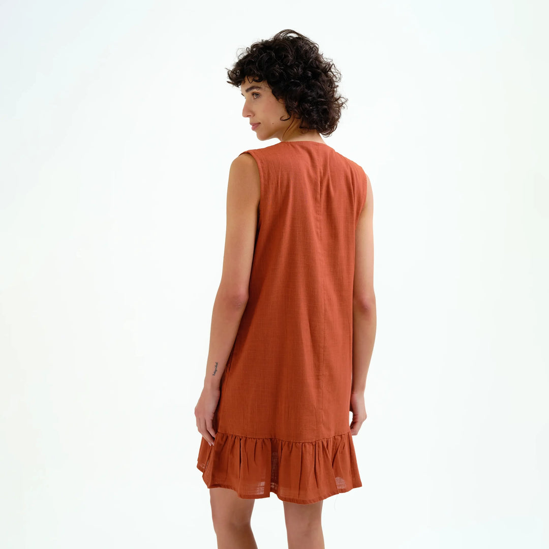 DRESS - Fantastic Company, Short Pineapple Print