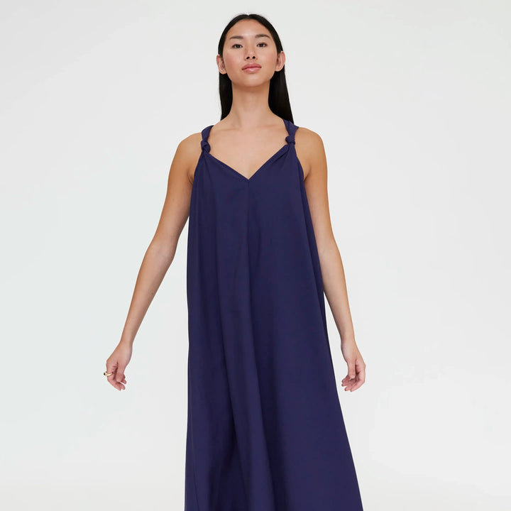 VESTIDO - Wild Pony, Largo Navy Blue