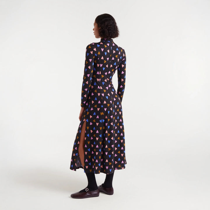 VESTIDO - Compañía Fantástica, Estampado Potpourri largo