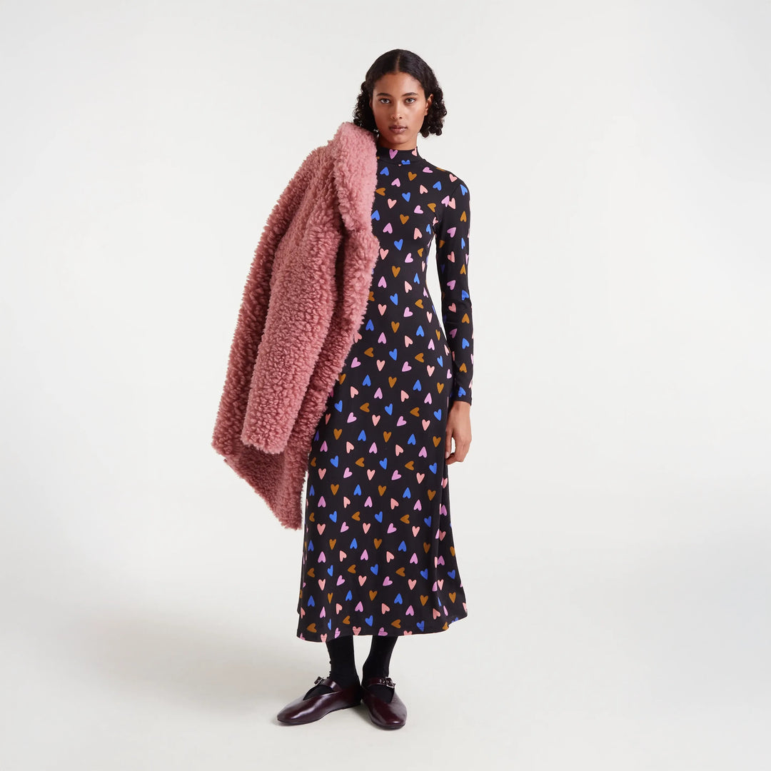 VESTIDO - Compañía Fantástica, Estampado Potpourri largo