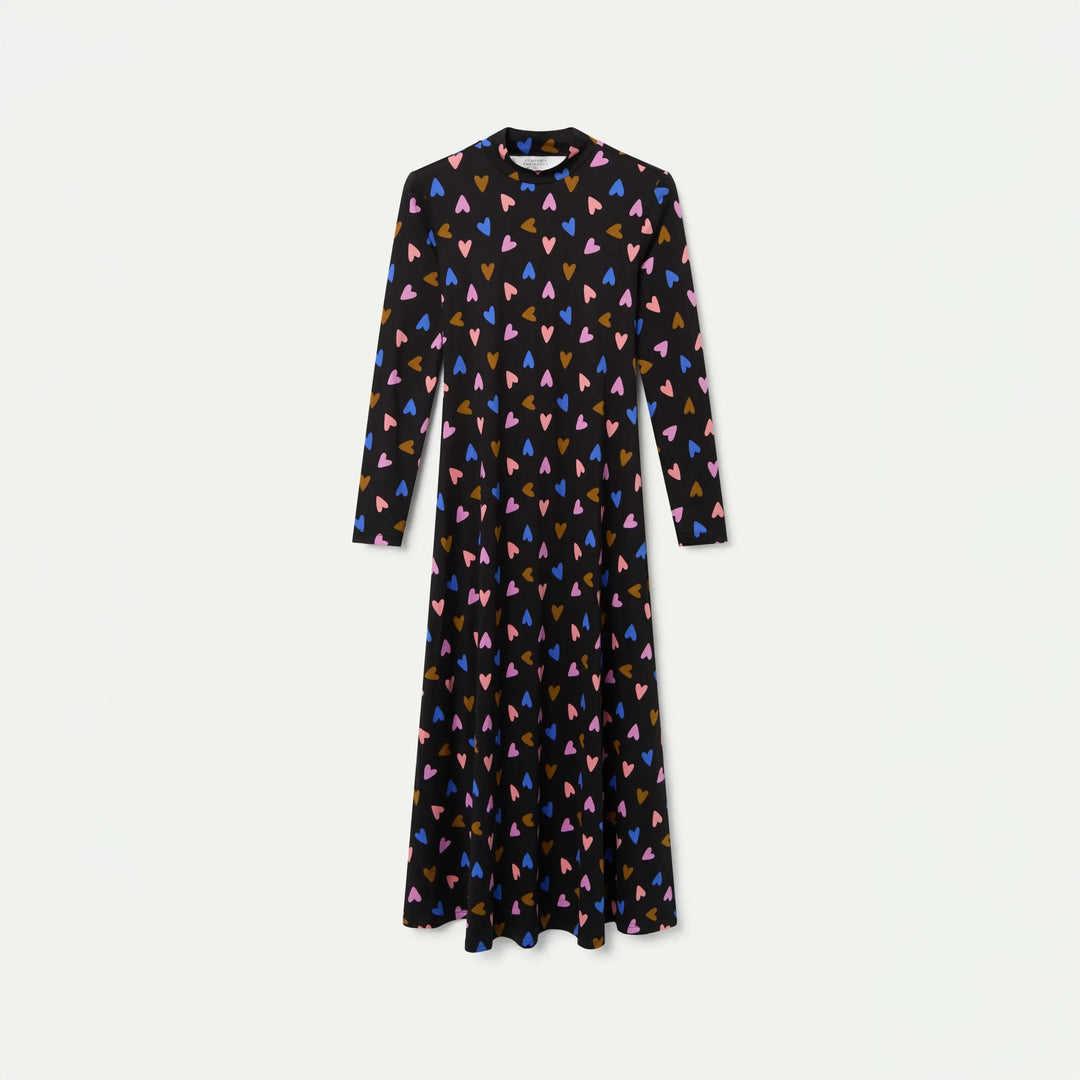 VESTIDO - Compañía Fantástica, Estampado Potpourri largo