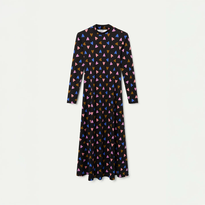 VESTIDO - Compañía Fantástica, Estampado Potpourri largo
