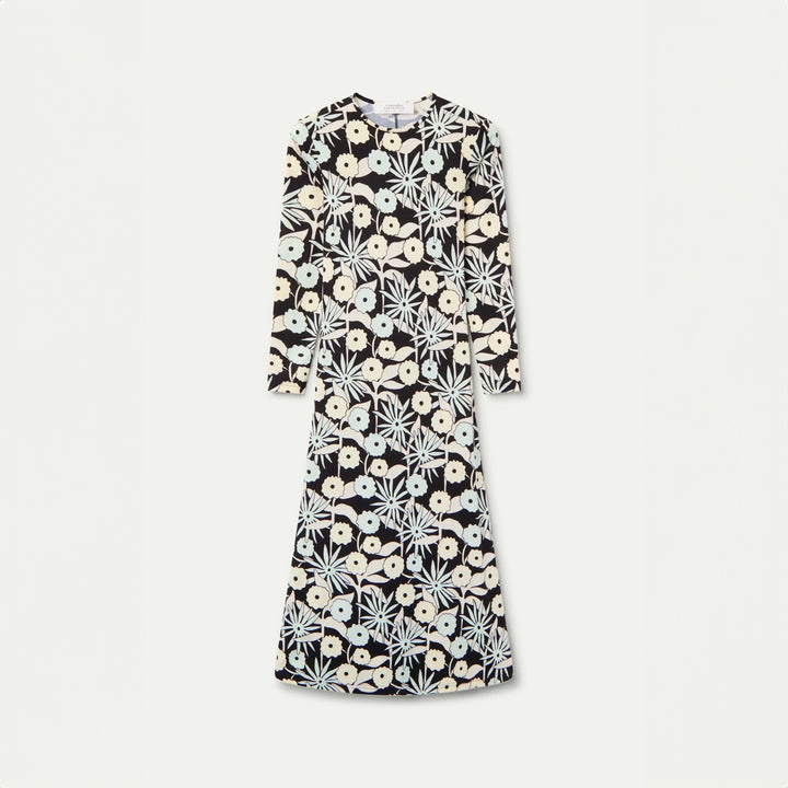 VESTIDO - Compañía Fantástica, Estampado Tofu largo