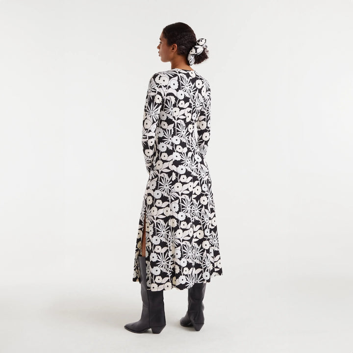 VESTIDO - Compañía Fantástica, Estampado Tofu largo