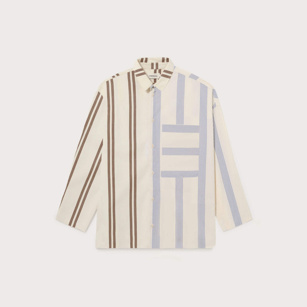 CAMISA - Thinking Mu, Poplin Stripes Marcelle