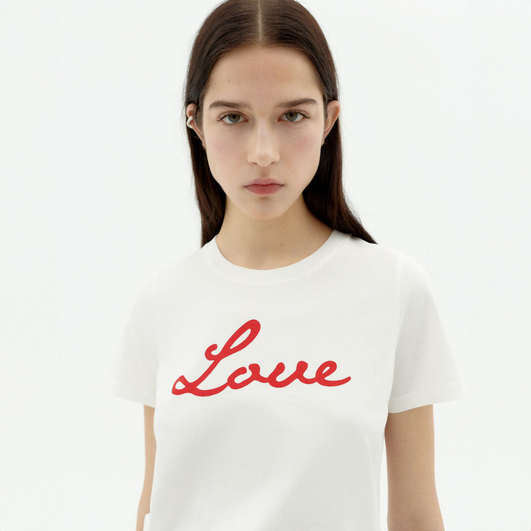 CAMISETA - Thinking Mu, Blanca Love Ida