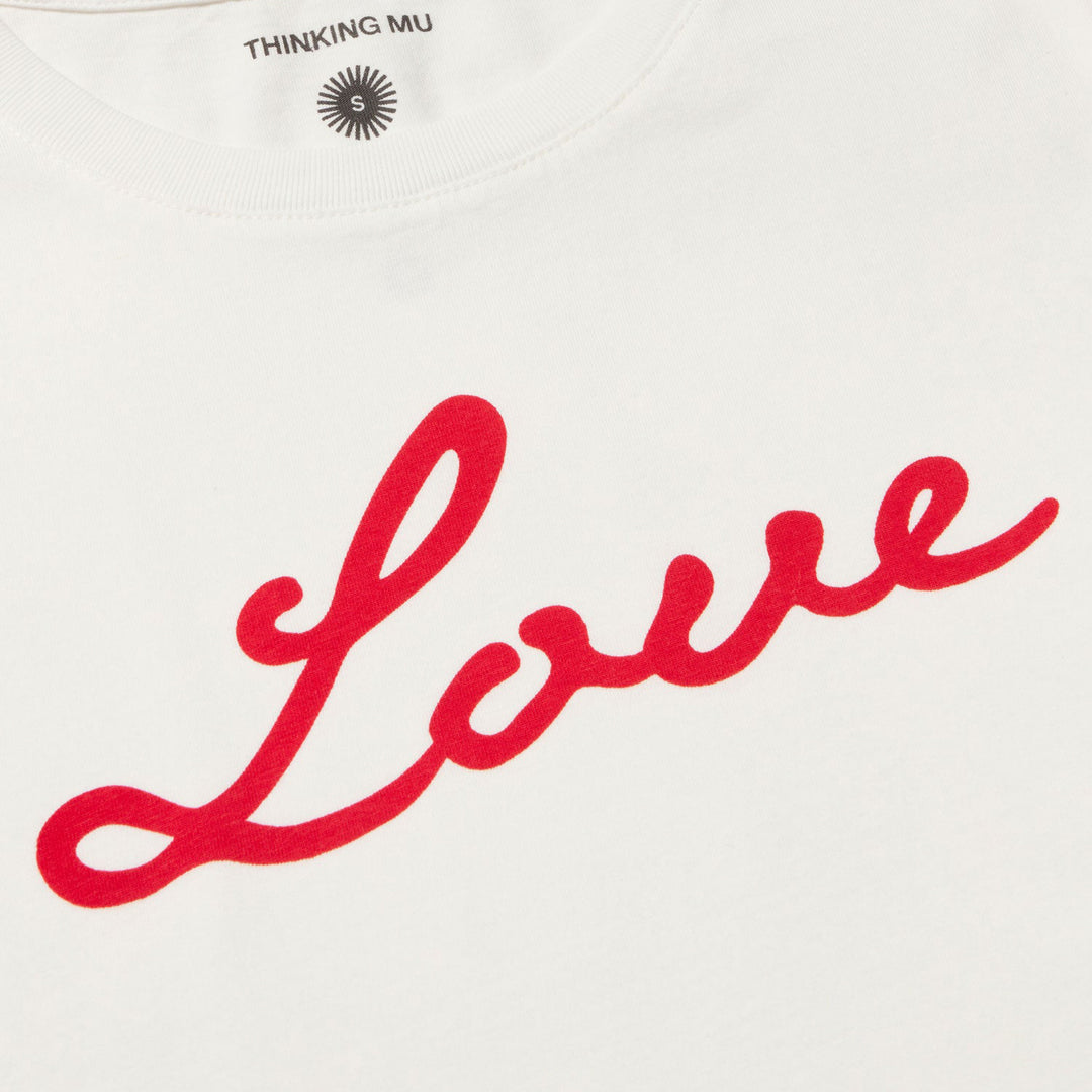 CAMISETA - Thinking Mu, Blanca Love Ida