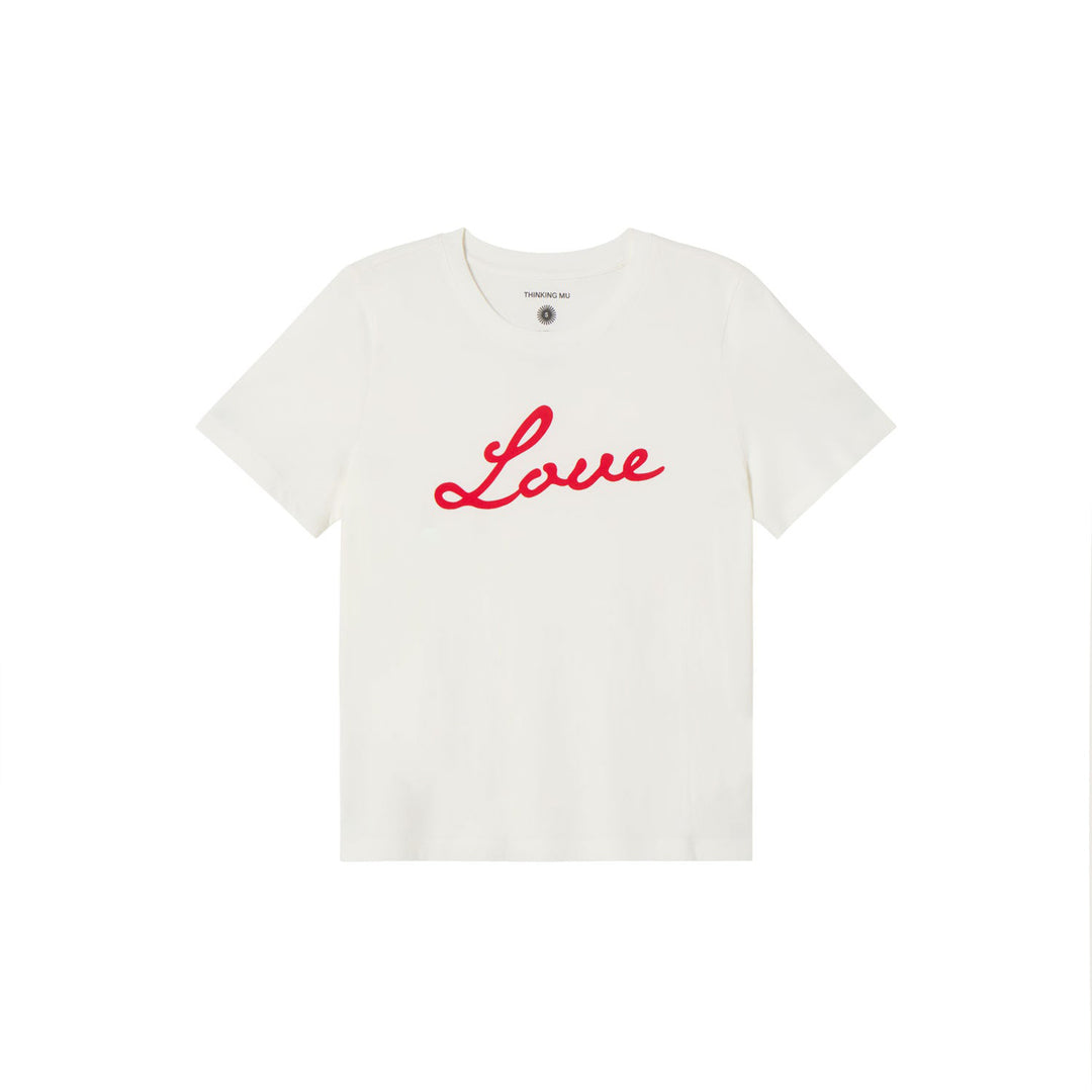 CAMISETA - Thinking Mu, Blanca Love Ida