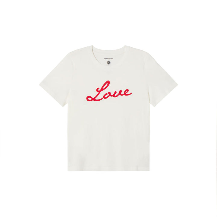 CAMISETA - Thinking Mu, Blanca Love Ida