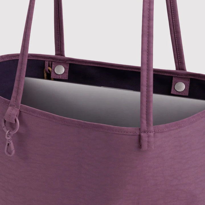 BOLSO - Baggu, Wild Plum Mix Medium Nylon Reversible Tote