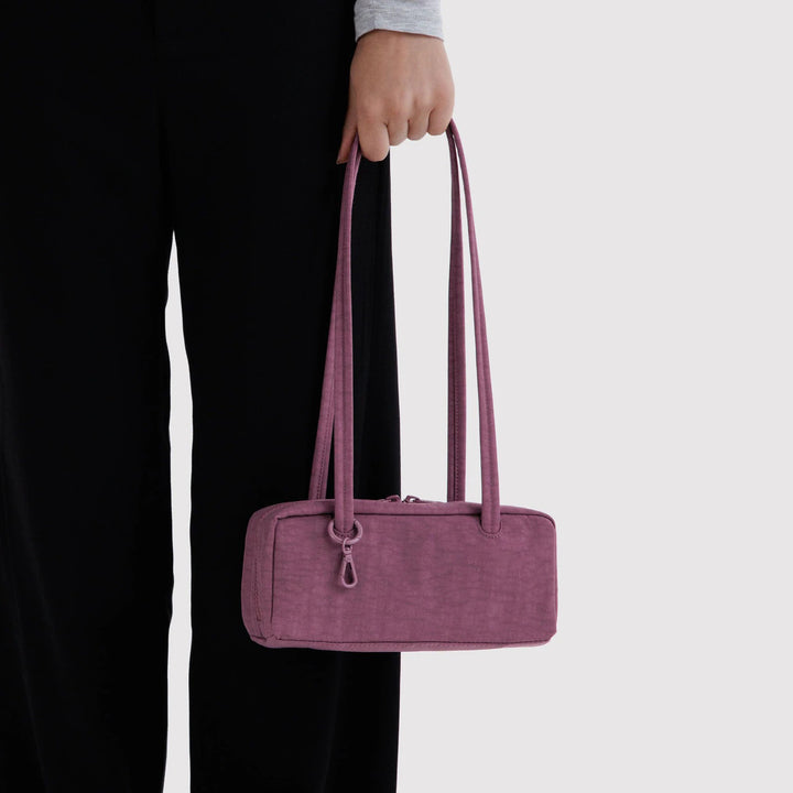 BORSA - Baggu, borsa bowler Blurred Gingham Brown
