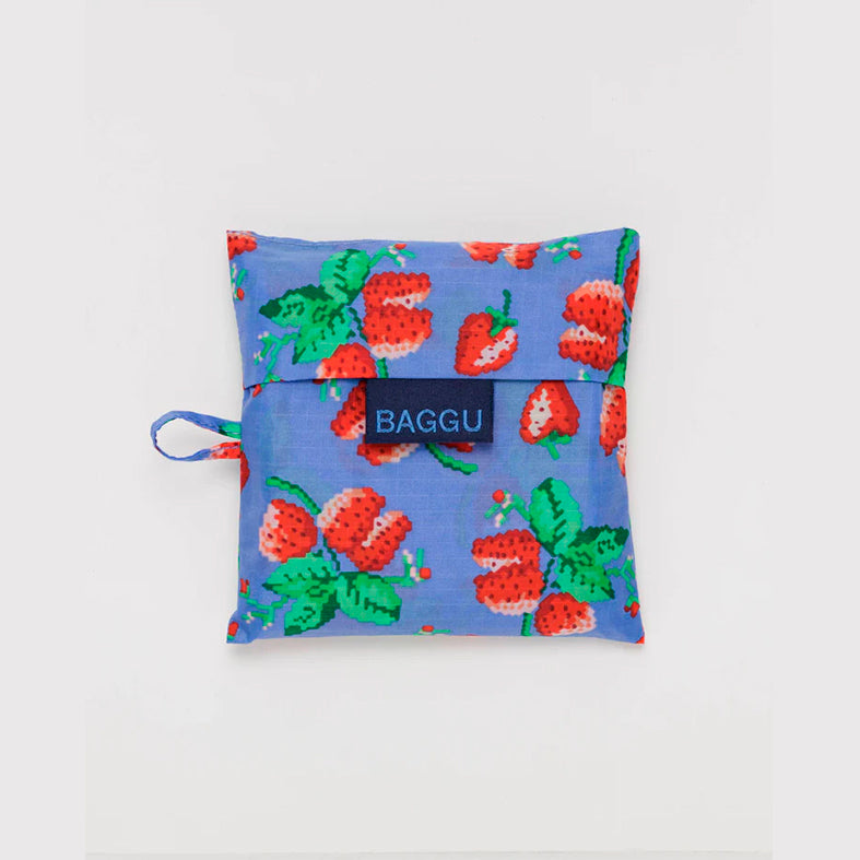 TOTE BAG - Baggu, Wild Strawberries