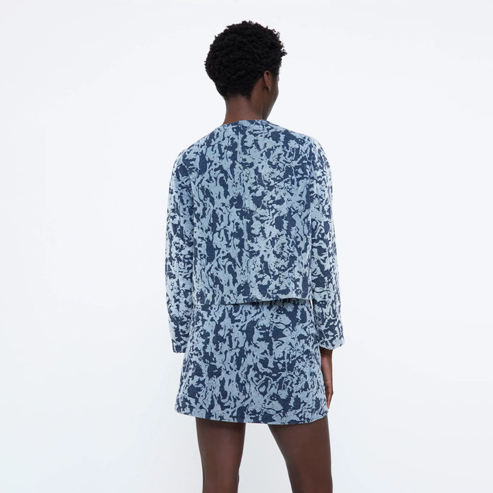 CHAQUETA - Wild Pony, Jacquard Azul Marino