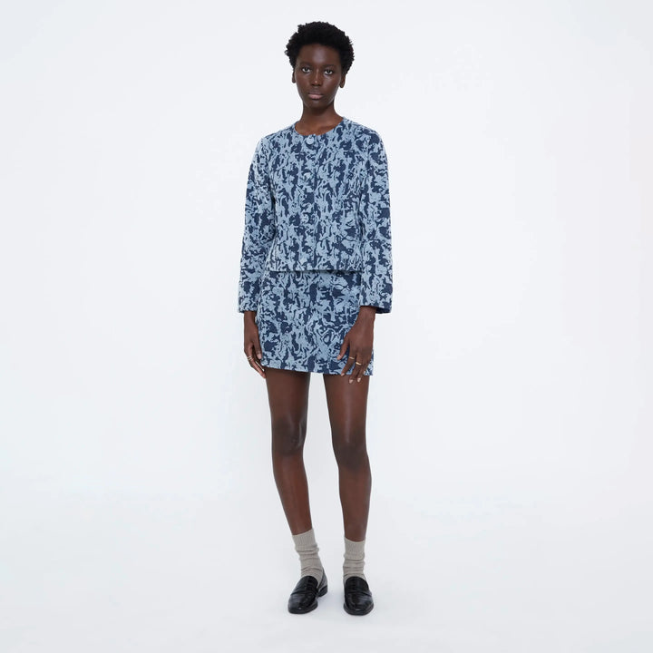 CHAQUETA - Wild Pony, Jacquard Azul Marino