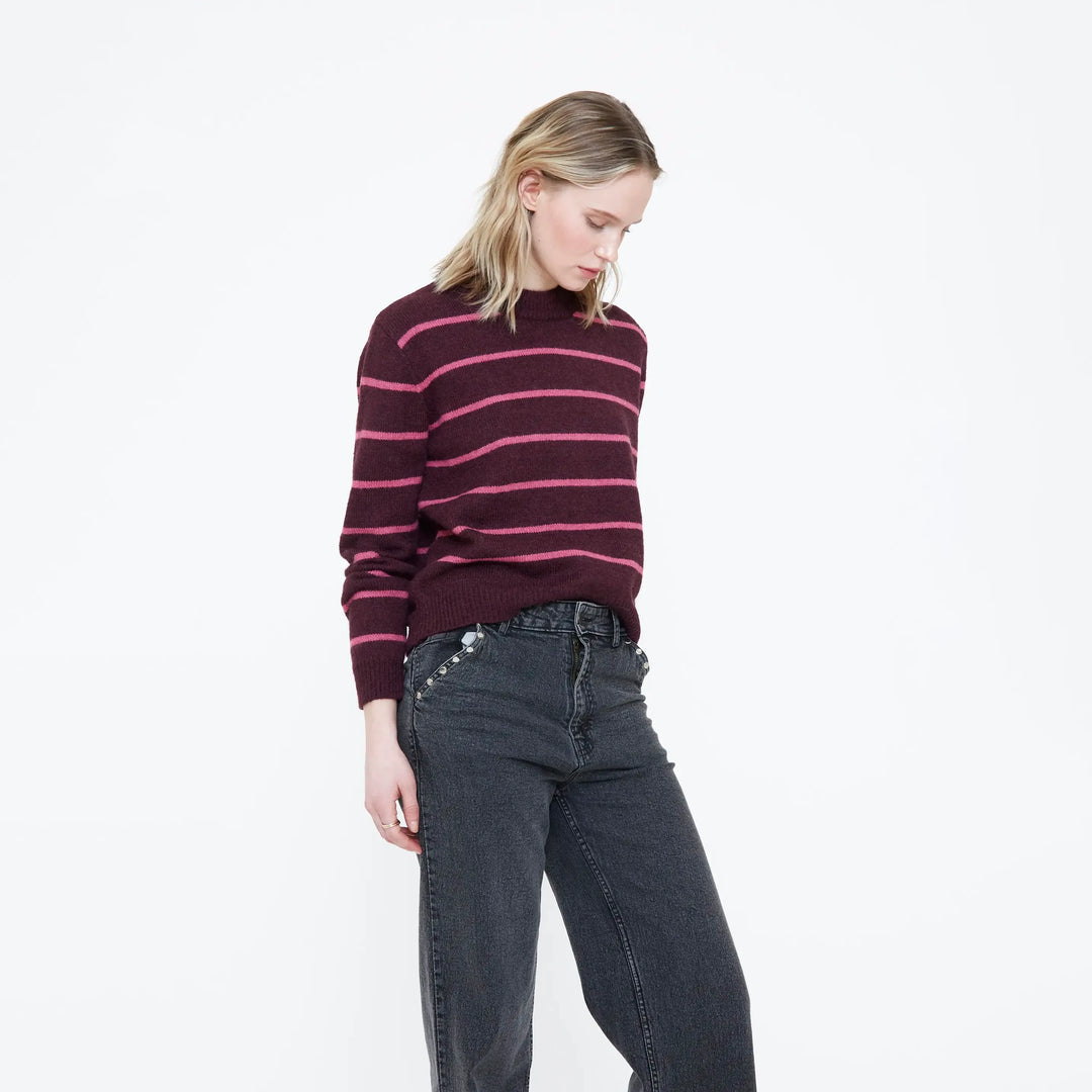 JERSEY - Wild Pony, Rayas berenjena y rosa