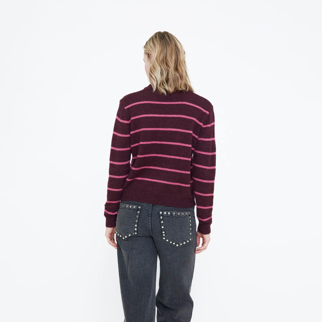 JERSEY - Wild Pony, Rayas berenjena y rosa