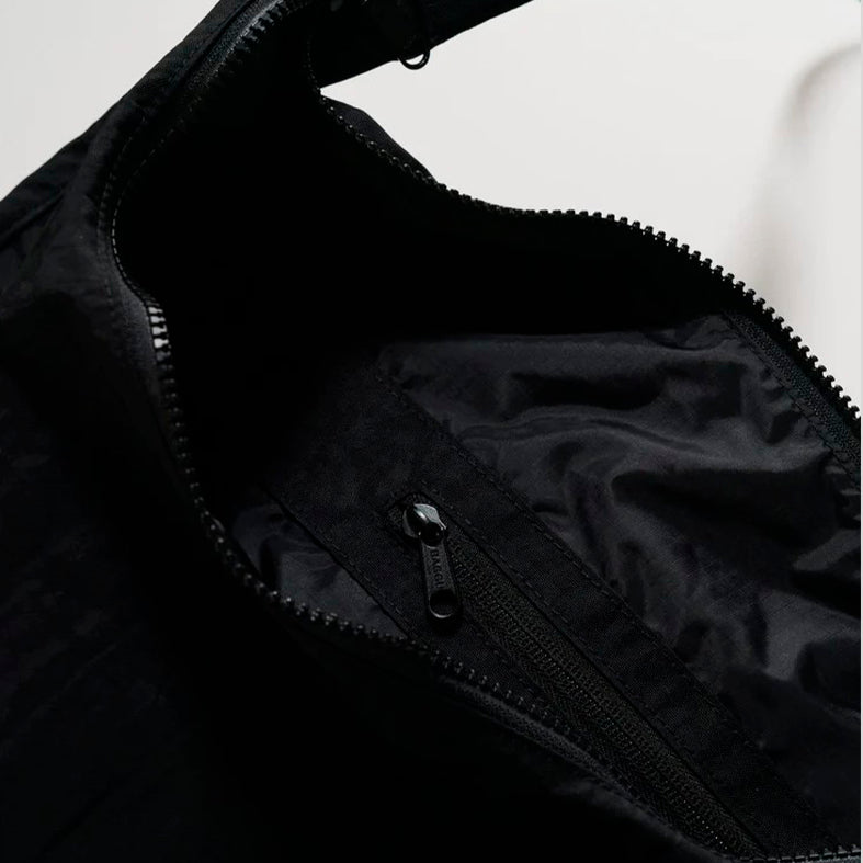 BOLSO - Baggu, Black Large Nylon Crescent Bag