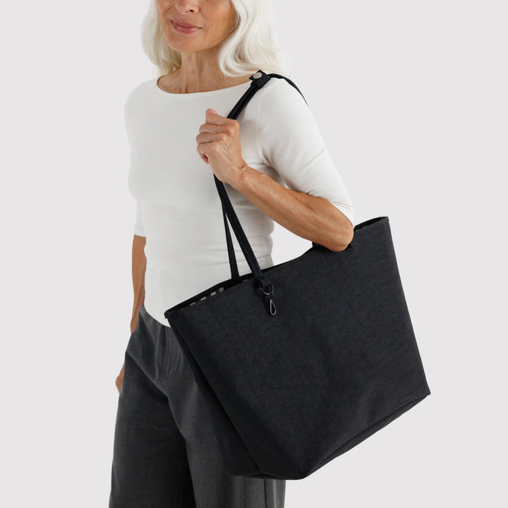 BOLSO - Baggu, Black Mix Large Nylon Reversible Tote