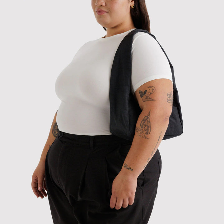 BOLSO - Baggu, Black Small Nylon Meringue Bag