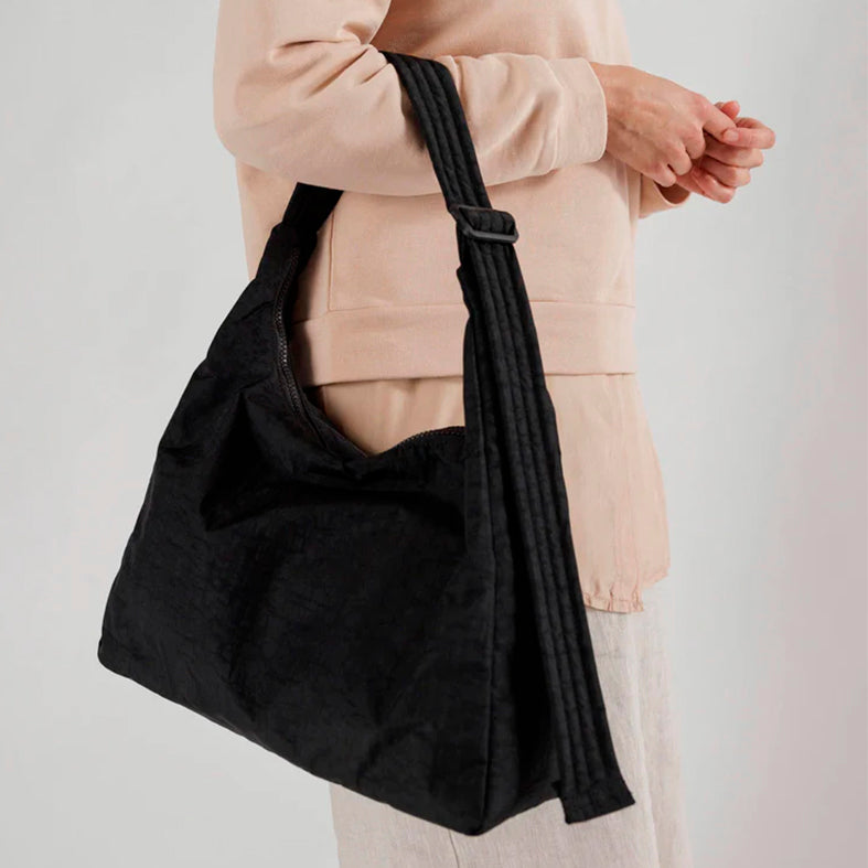 BOLSO - Baggu, Nylon Shoulder Bag Black