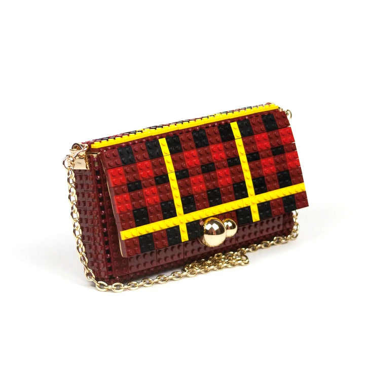 BOLSO - Bag & Block, Tartan rojo S