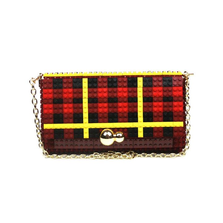 BOLSO - Bag & Block, Tartan rojo S
