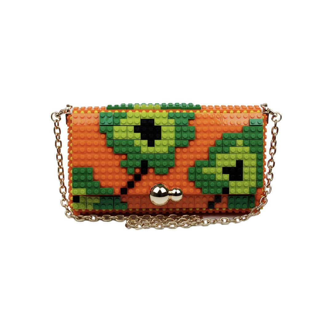 Cartera Flower Tapestry Naranja de Bag & Block – foto 1