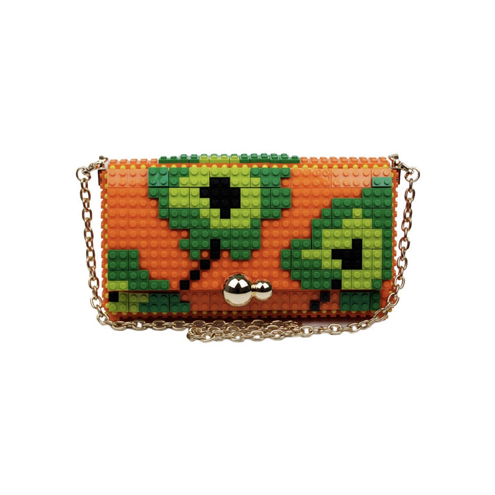 Cartera Flower Tapestry Naranja de Bag & Block – foto 1