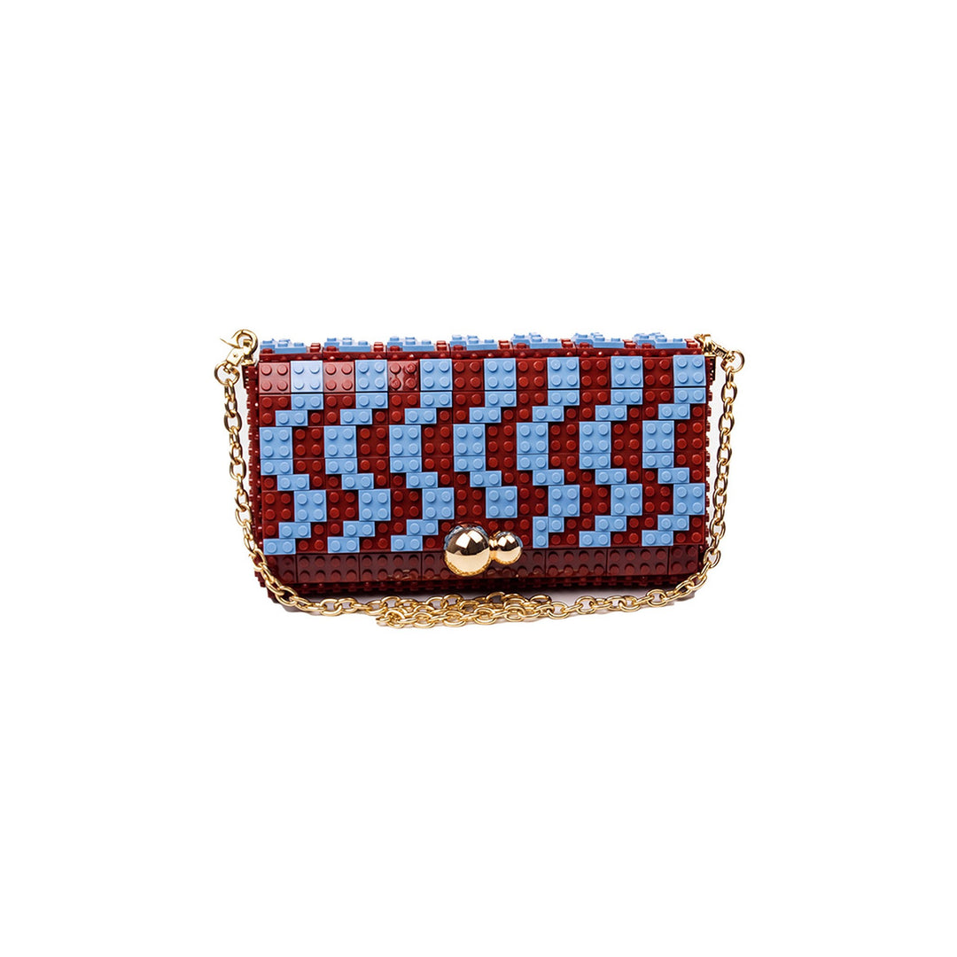 Cartera Wave Granate de Bag & Block – foto 1